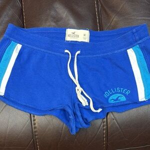 Hollister Women's Royal Blue Athletic Shorts Size M